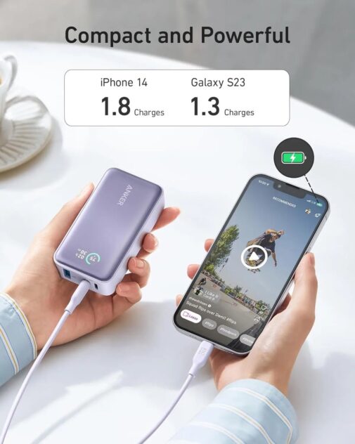 ⁦باوربانك Anker 533⁩ - الصورة ⁦7⁩
