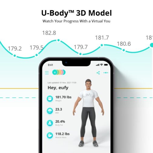 ⁦ميزان ذكي Eufy P2⁩ - الصورة ⁦2⁩