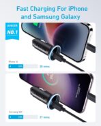 ⁦شاحن لسيارة Anker 52.5W⁩ - الصورة ⁦5⁩