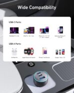 ⁦شاحن لسيارة Anker 335 67W⁩ - الصورة ⁦3⁩