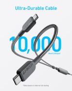 ⁦كابل شحن تايبي سي ثنائي Anker 140W⁩ - الصورة ⁦6⁩