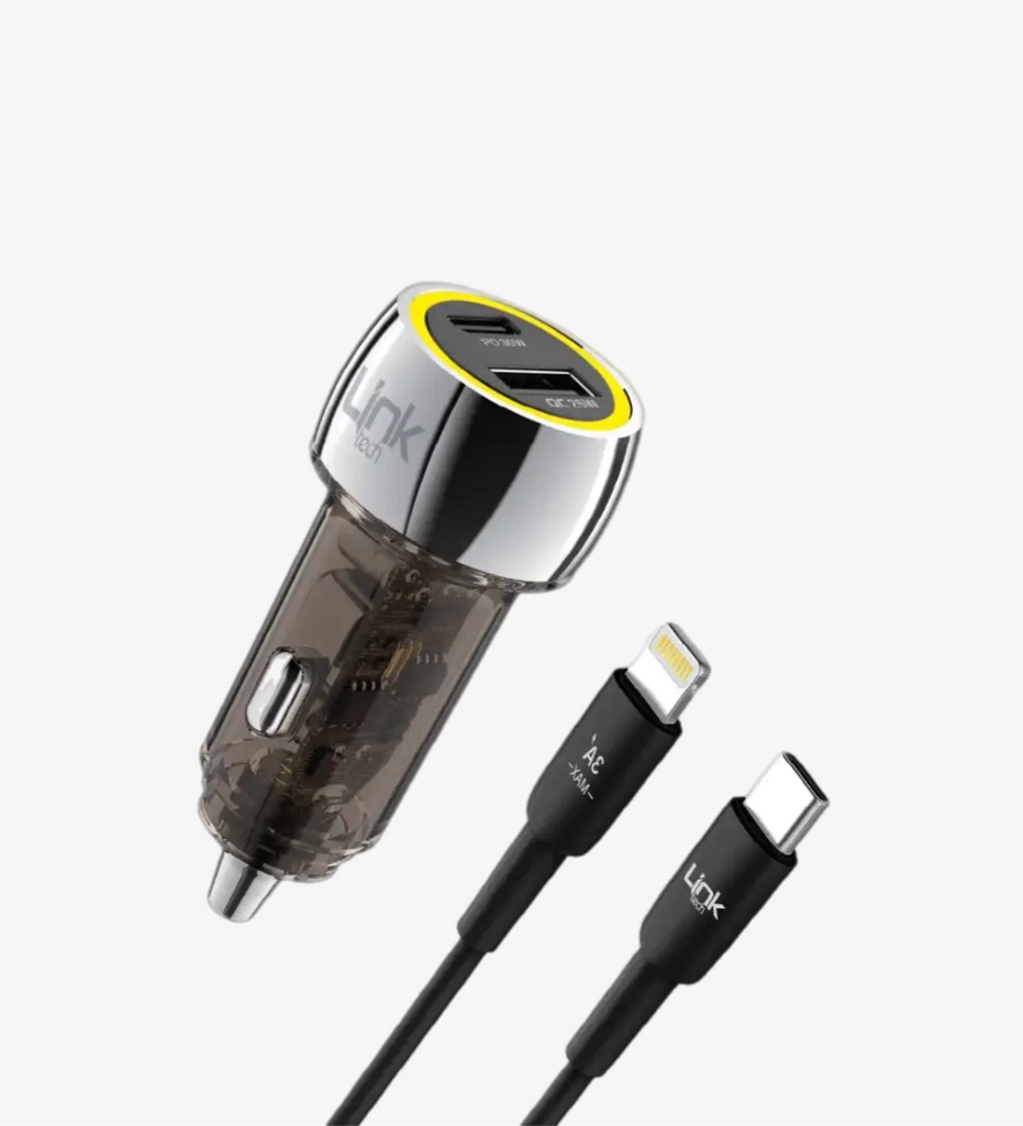 img_3247 شاحن سيارة LinkTech C438 55W - الصورة 1