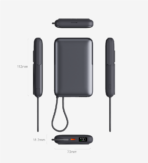 ⁦باور بانك لاسلكي LinkTech WP25⁩ - الصورة ⁦3⁩